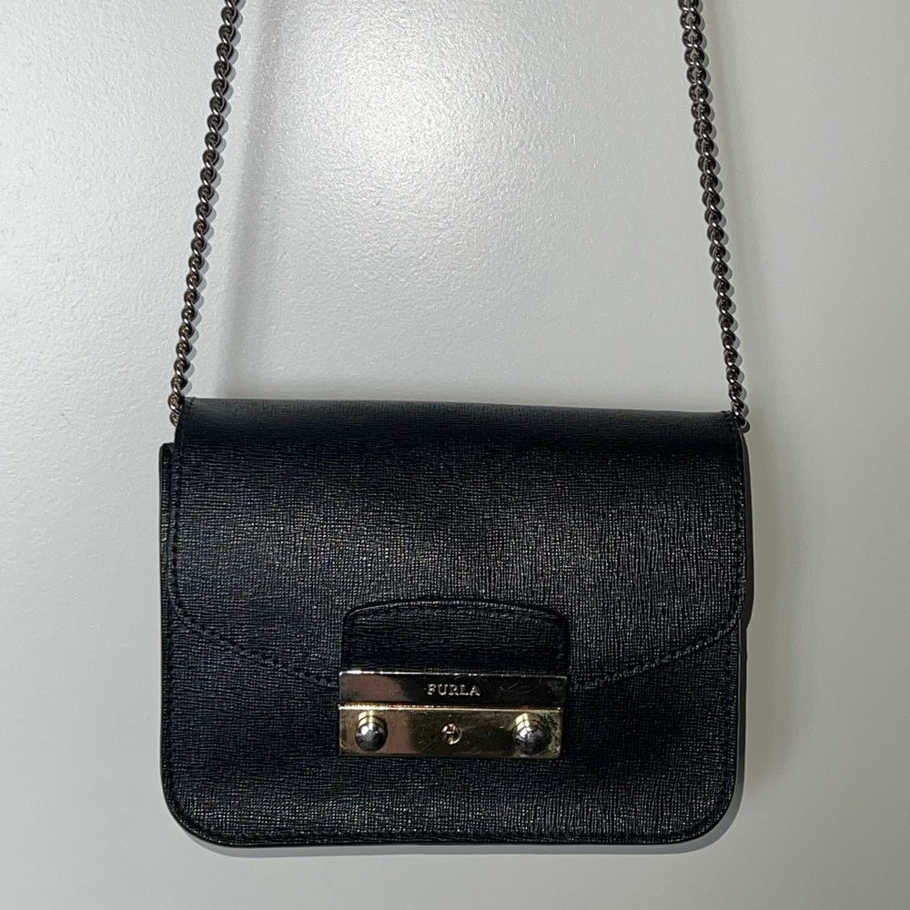 Furla Black Crossbody Bag
